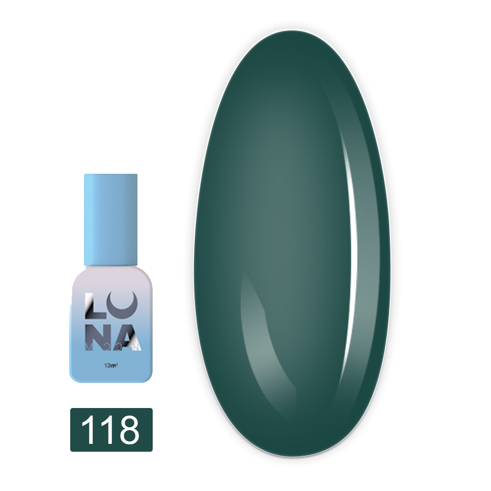 LunaMoon Гель-лак для нігтів LunaMoon 13 мл (Color 118)