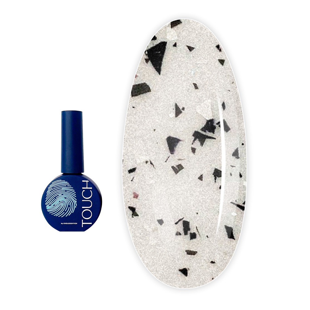 Топ Touch Chit Black&White Matte з чорною та білою крихтою 13 мл