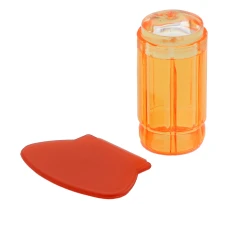 Штамп (подушка) для стемпінгу 28 см+скрапер силіконова