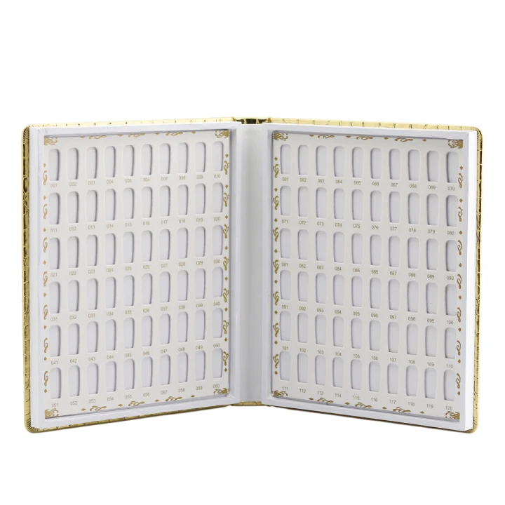 Книга-палитра на 120 образцов для демонстрации гель лаков