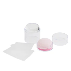 Штамп для стемпинга двойной со скрапом и стразами 65 см 2 ед.