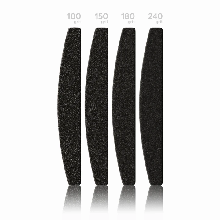 Файлы клеевые черные Wonderfile in black 162х24 (50 шт) (150 grit)