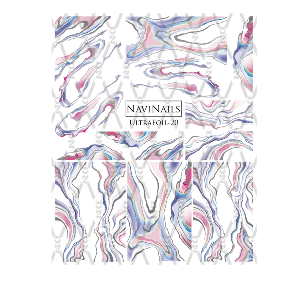 Слайдер DreamNails UltraFoil (020 срібло)