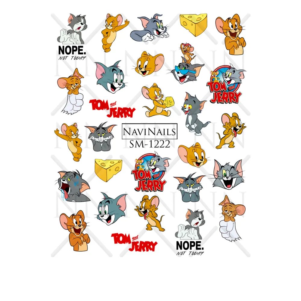 Слайдер DreamNails с белой подкладкой (SM-1222)