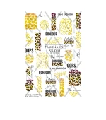 Слайдер DreamNails с белой подкладкой Max (SB-010 gold)