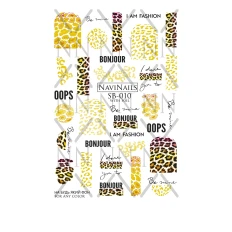 Слайдер DreamNails с белой подкладкой Max (SB-010 gold)