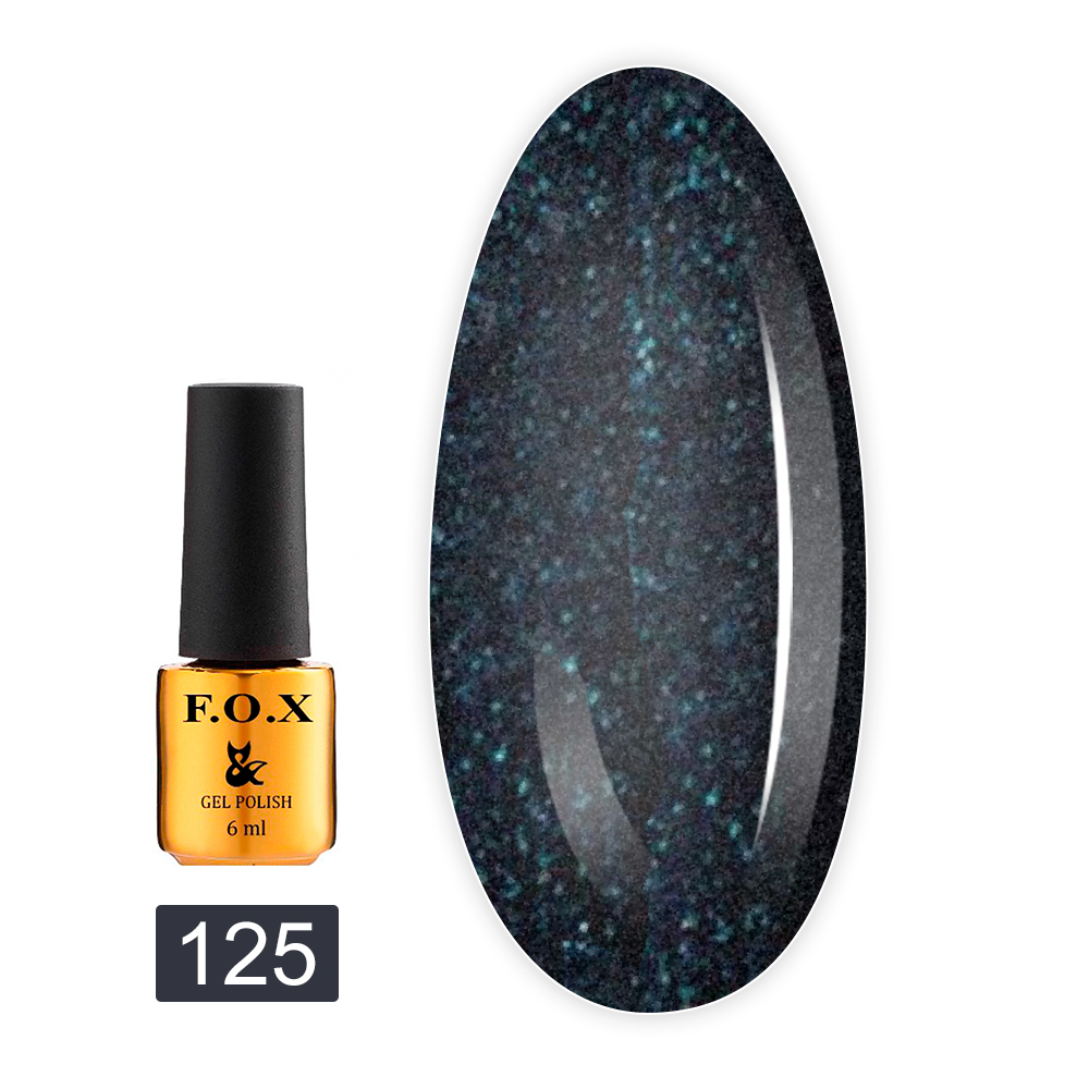 Гель лак FOX Gold Pigment 6 мл (125)