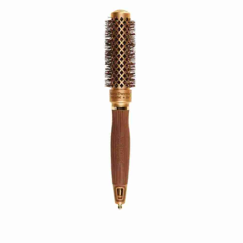 Брашенг термо Olivia Garden Expert Blowout Shine Wavy Bristles Gold&Brown 25