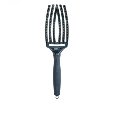 Расческа Olivia Garden Finger Brush Care Iconic Boar&Nylon M (Blue Sapphire)