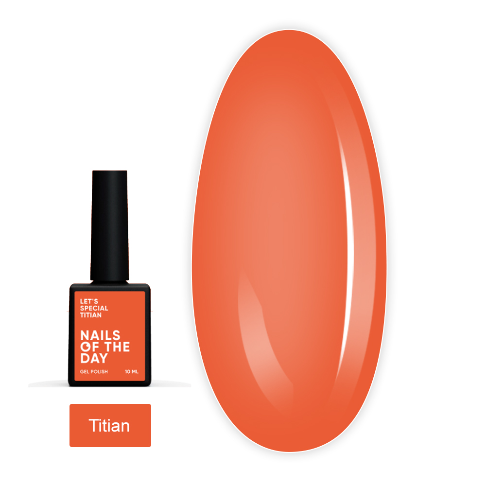 Гель лак NailSofTheDay Let`s Spetial 10 мл (Titian)