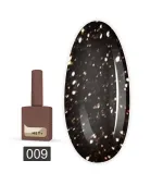 Гель лак Heylove 15 мл (009 BRAVE коричневый с голографическим шимером)