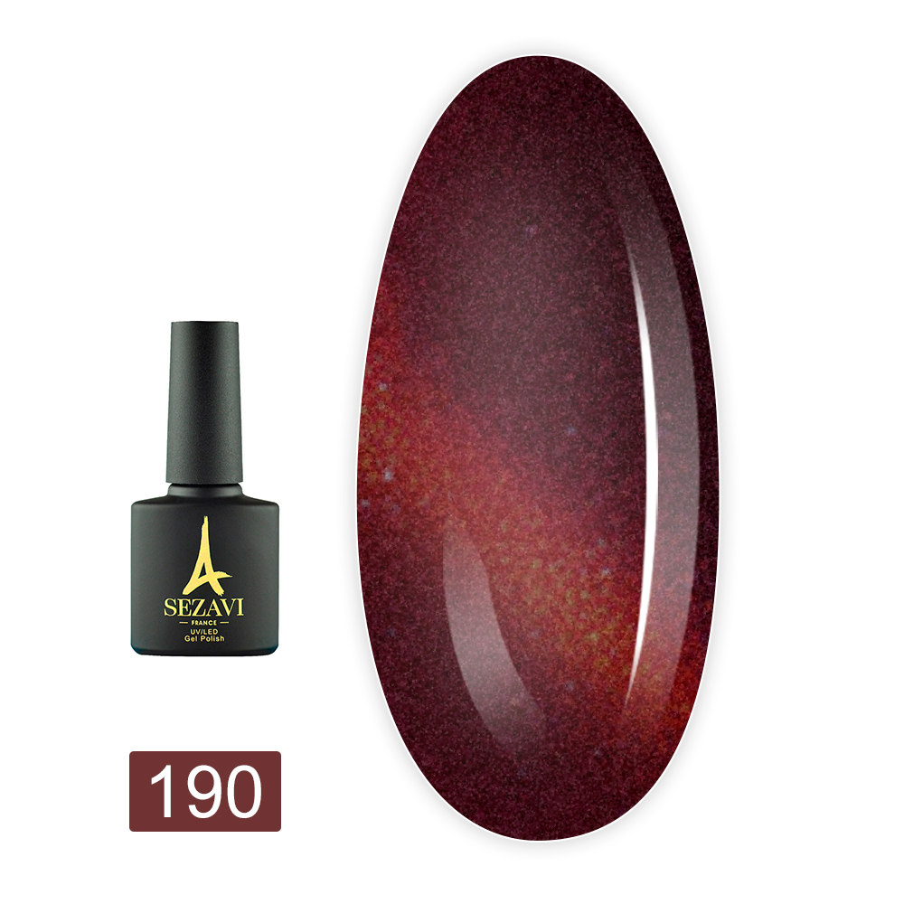 Гель лак Sezavi Cats Eye 8 мл (190)
