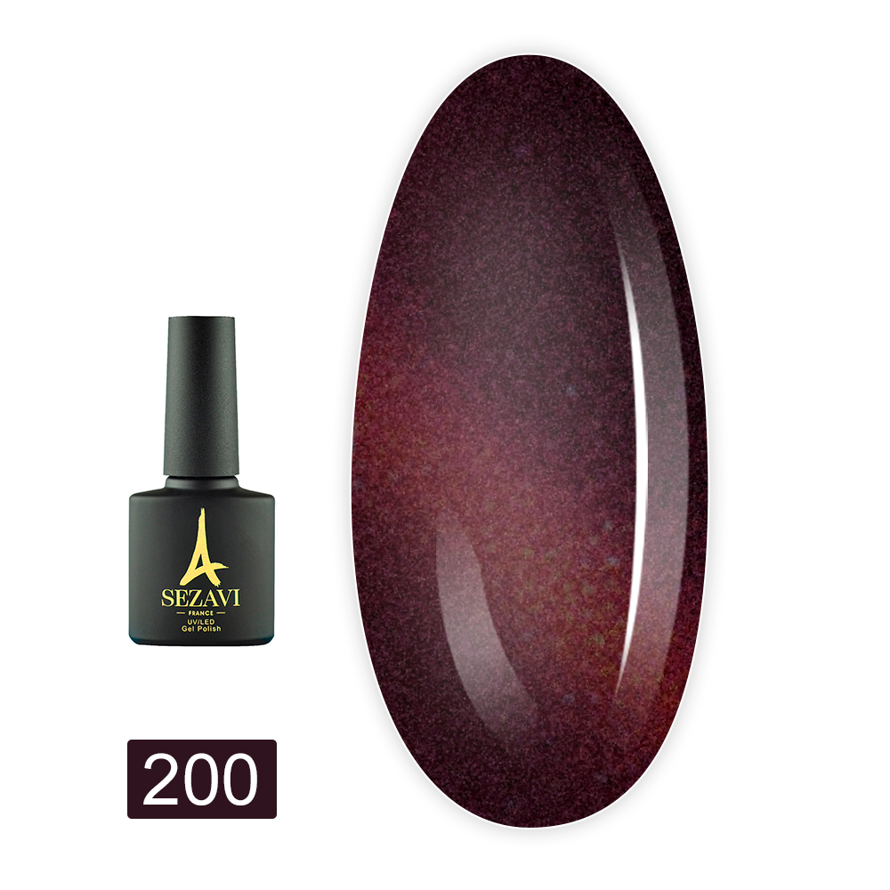 Гель лак Sezavi Cats Eye 8 мл (200)