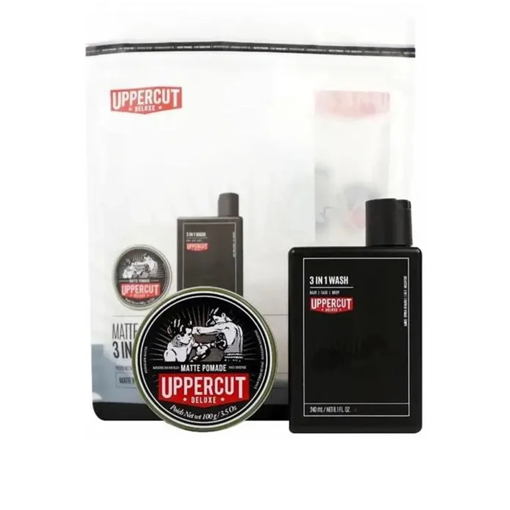 Набор подарочных UPPERCUT Styling & 3 in 1 Wash Duo Matte Pomade