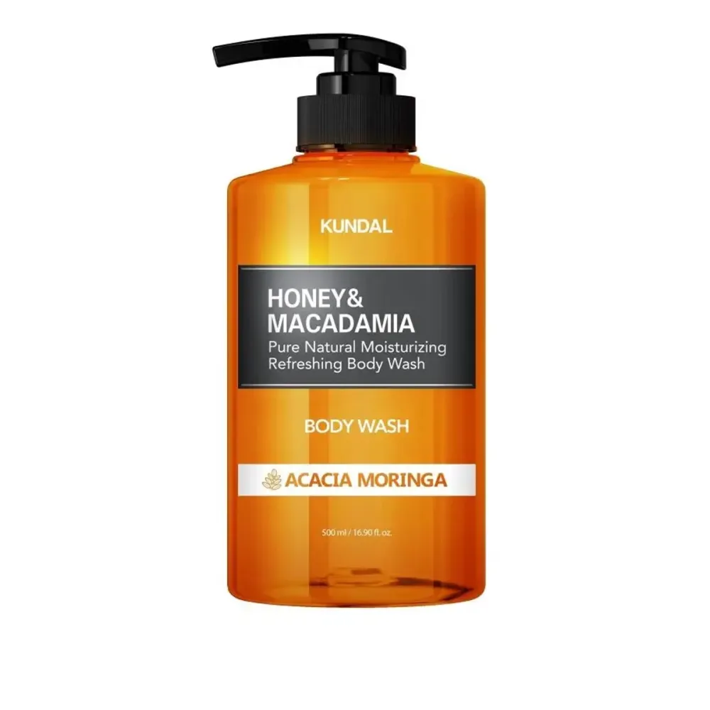 Гель для душа Kundal Honey & Macadamia Wash Acacia Moringa 500 мл