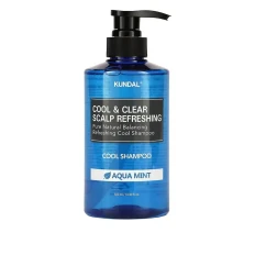 Шампунь Kundal Cool & Clear Scalp Очистка Шампао Aqua Mint 500 мл