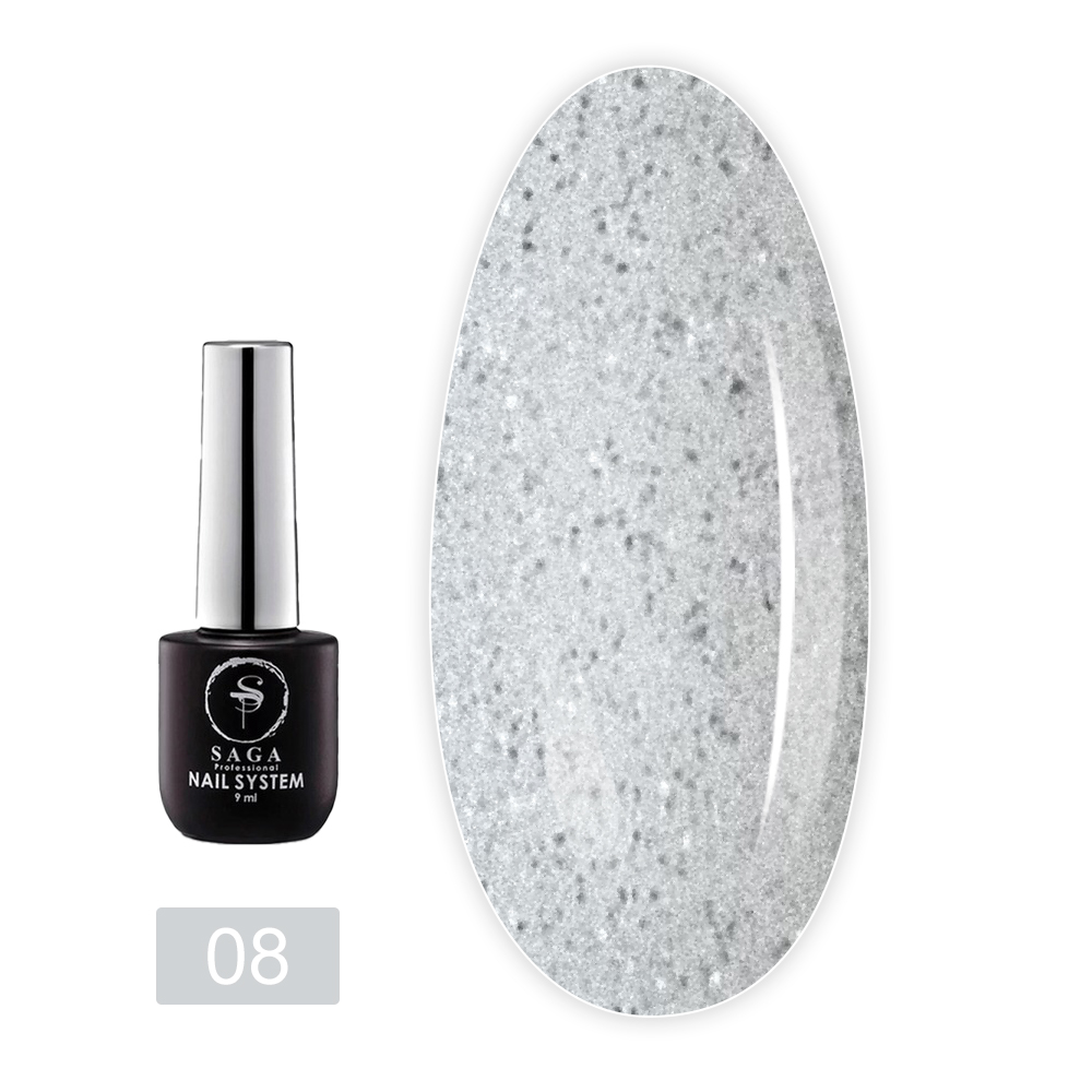 Гель лак Saga Cat Glow 9 мл (08)
