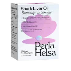 Акулячий жир Perla Helsa з алкілгліцеролами (60 капсул)