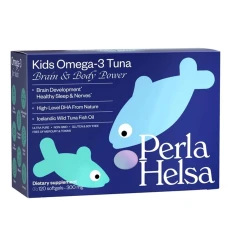 KIDS Омега-3 із Тунця Perla Helsa з DHA-формулою (120 капсул)