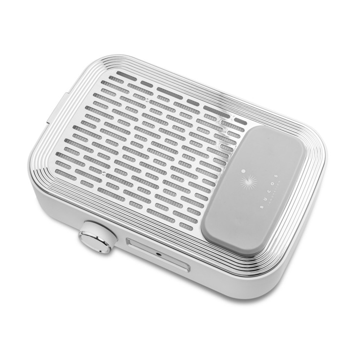 Вытяжка с фильтром НЕРА Bucos CYCLONE V3-B 100W с аккумулятором (Белая)