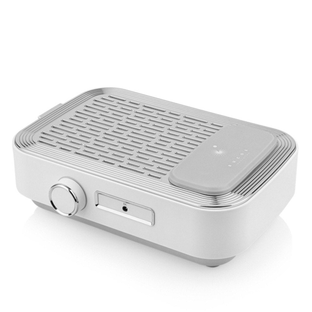 Вытяжка с фильтром НЕРА Bucos CYCLONE V3-B 100W с аккумулятором (Белая)