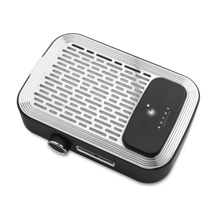 Вытяжка с фильтром НЕРА Bucos CYCLONE V3-B 100W с аккумулятором (Черная)