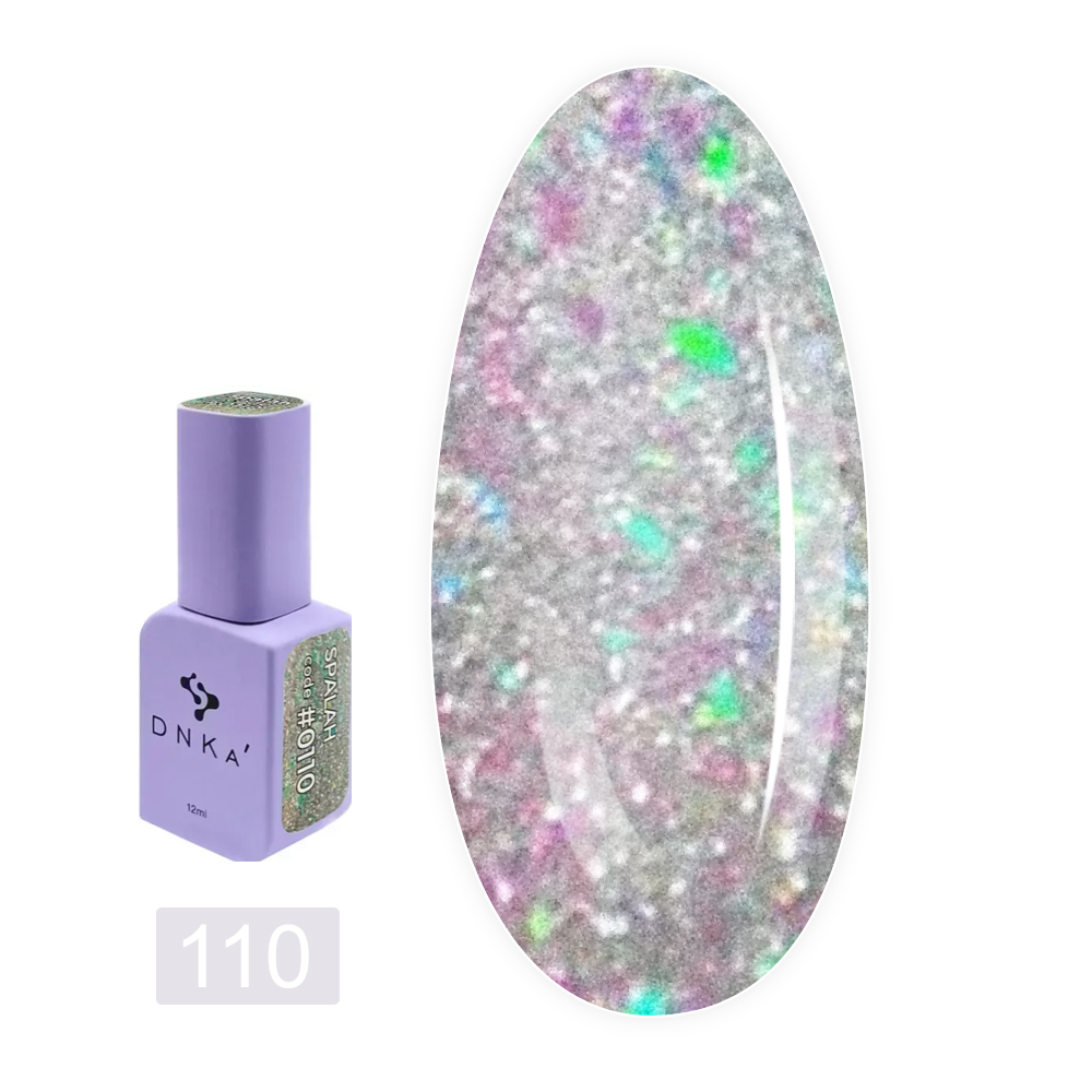Гель-лак світловідбиваючий DNKa 12 мл (Flash (Spalah) 110)