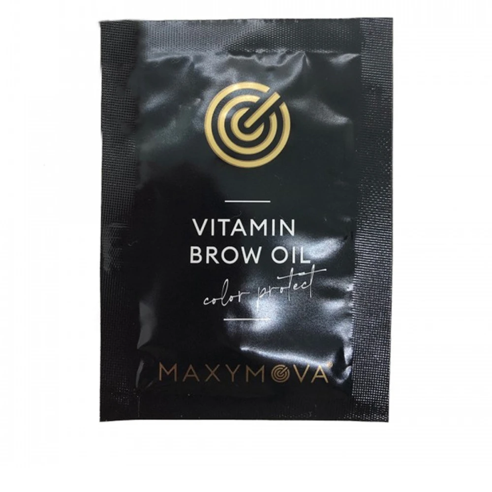 Масло для бровей Maxymova Vitamin brow oil саше 1.5 мл