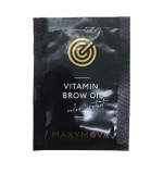 Олія для брів Maxymova Vitamin brow oil саше 1.5 мл