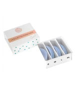 Набор валиков для ламинирования ресниц Maxymova Curl голубые 4 пары