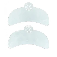 Патчі для вій силіконові Maxymova 1 пара (Білий)