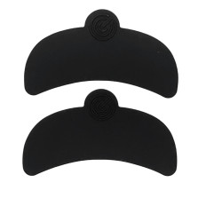 Патчі для вій силіконові Maxymova 1 пара (Чорний)