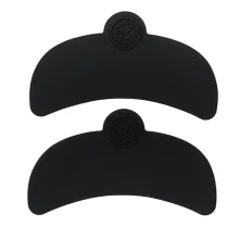Патчі для вій силіконові Maxymova 1 пара (Чорний)