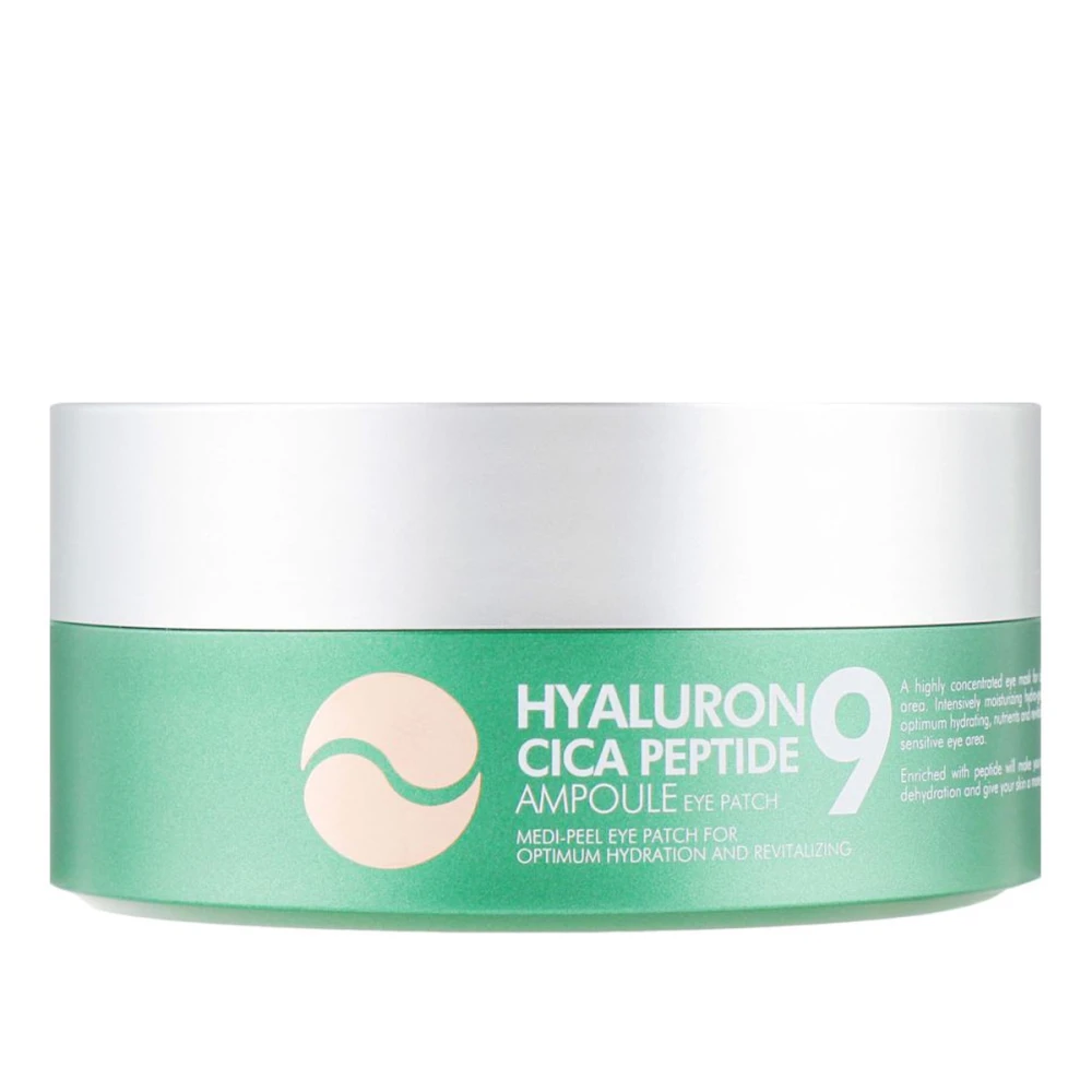 Патчі під очі Medi peel Hyaluron Cica Peptide 9 Ampoule Eye Patch 60 од