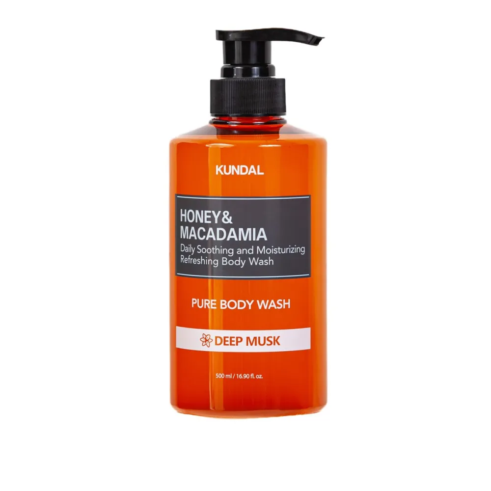 Гель для душа Honey & Macadamia Body Wash Deep Musk 500 мл
