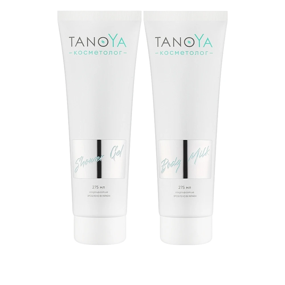 Набор TANOYA Гель для душа 275 мл. + Молочко для тела 275 мл.