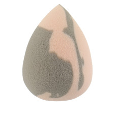 Спонж супер мягкий Zola капля серо-розовый