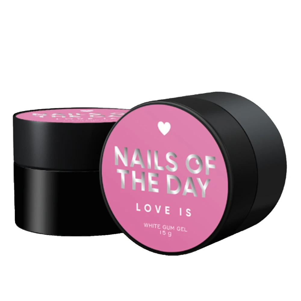 Гель-жвачка NailSofTheDay Love is 15 г (White)