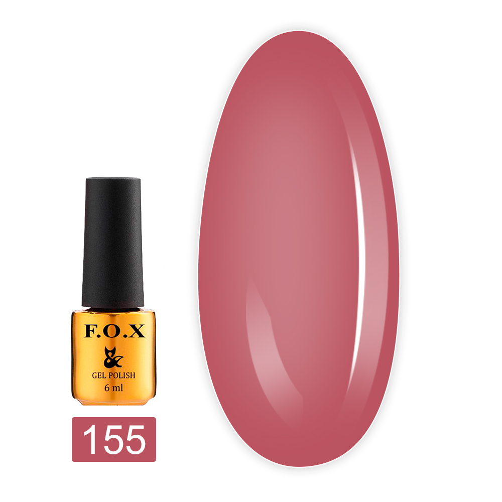 Гель лак FOX Gold Pigment 6 мл (155)