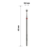 Фреза алмазна ART (101 куля червона 030)
