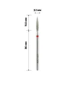 Пензлик для роспису нігтів нейлон KODI чорна ручка (0 G)