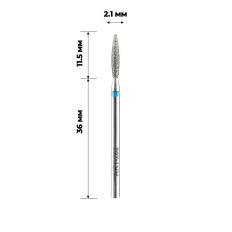 Фреза алмазная ART (202 пламя синее 021)