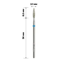 Фреза алмазна ART (224 полум'я синє 021)