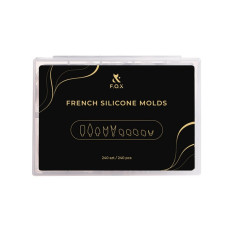 Молди силіконові для викладного френчу French Silicone Molds 240 шт
