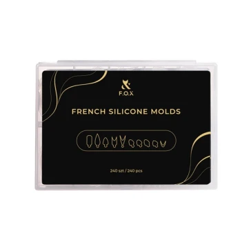 Молди силіконові для викладного френчу French Silicone Molds 240 шт