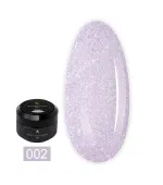 Полігель моделюючий з глітером Siller Poly Gel with Glitter 30 мл (003)