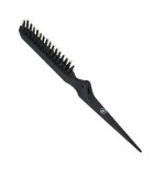 Щітка для начосу EXPERT STYLE UP Boar Bristles Matt Black