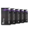 Рукавички нітрил неопудрені нестерильні текстуровані Hoffen Violet 100 од (XS)