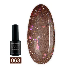 База ANTONIO DAMATTI Rubber Color 9 мл (063 reflective flash)