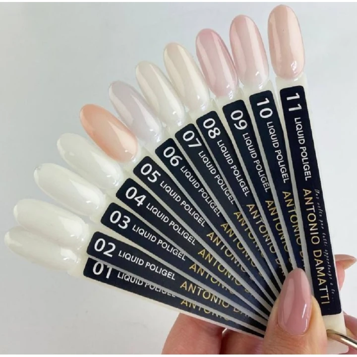 Акрил гель рідкий ANTONIO DAMATTI Liquid Poligel  9 мл (010)